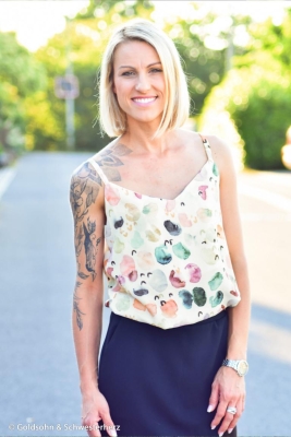 Viskose "Marseille" Aquarell | Punkte pastell bunt